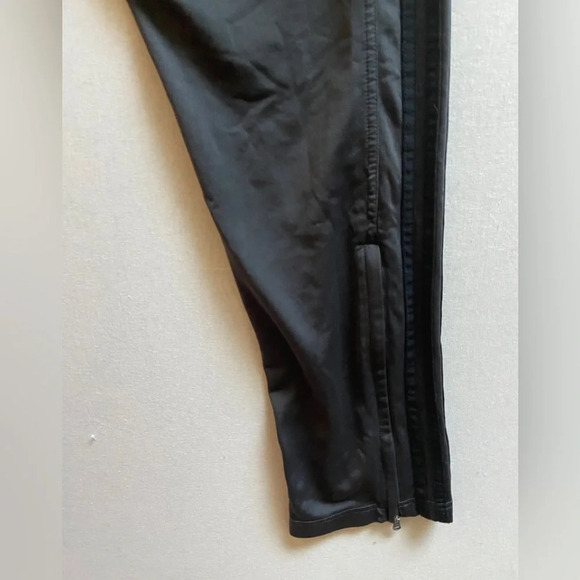 Adidas 3 stripe track pants Sz L - Picture 3 of 11